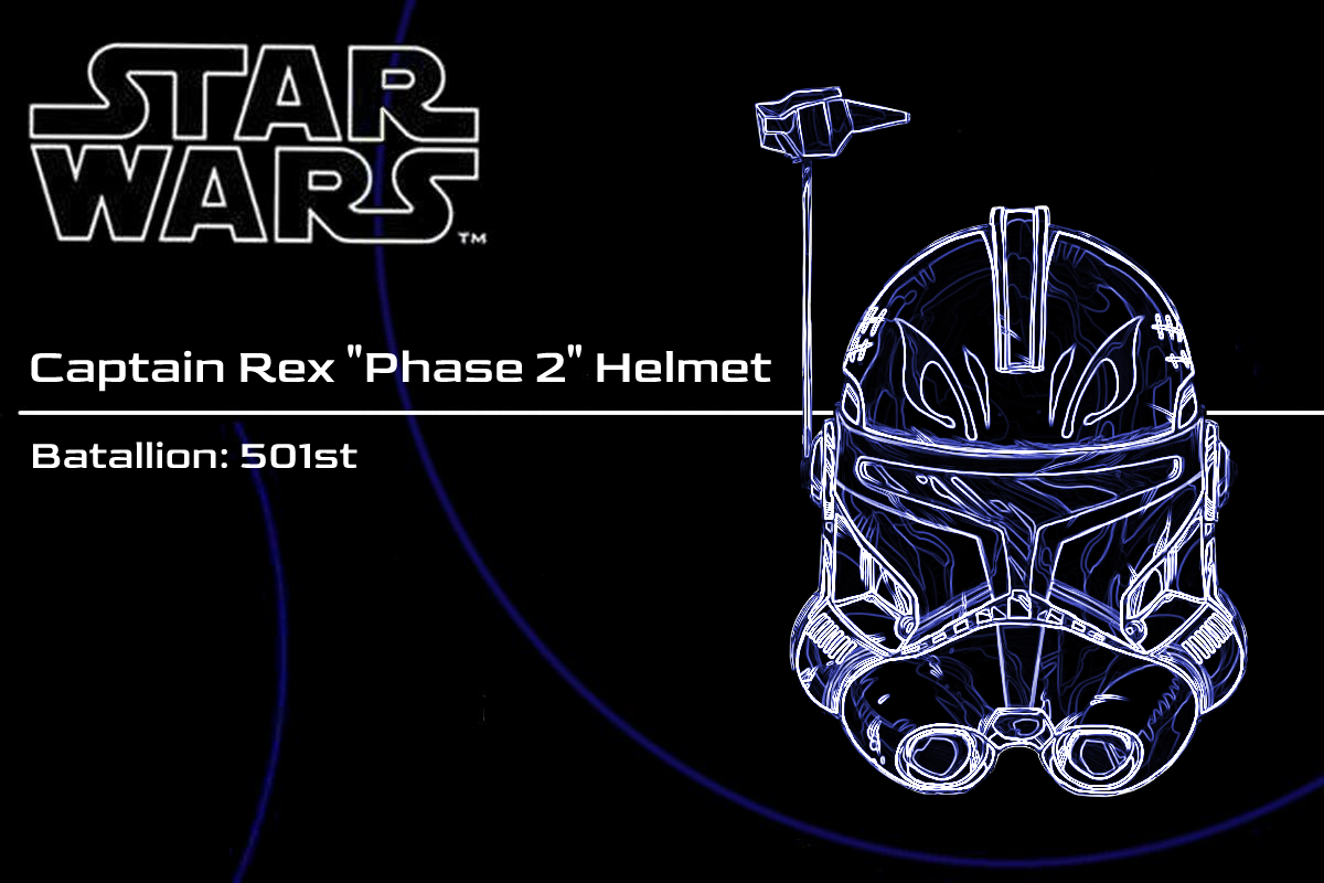 Commander Rex Helmet Bust Pre Order